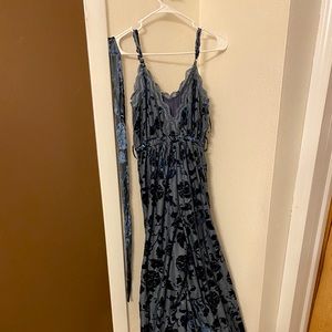 Velvet Lacey Jumpsuit